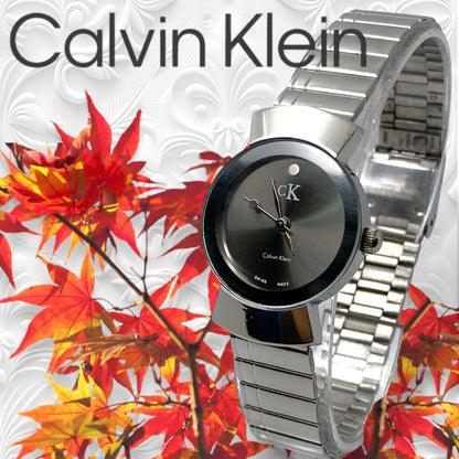 CALVIN KLEIN Analog Quartz Women Watch Women'S Silver Rare