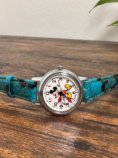 Seiko Alba Disney Analog Quartz Women Rare Retro Mickey Watch