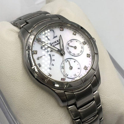 Casio Sheen Analog Quartz Women 美品 Womenwatch Watch