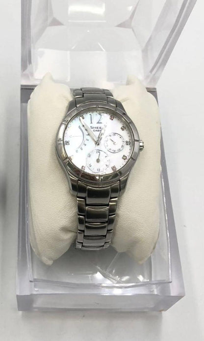 Casio Sheen Analog Quartz Women 美品 Womenwatch Watch