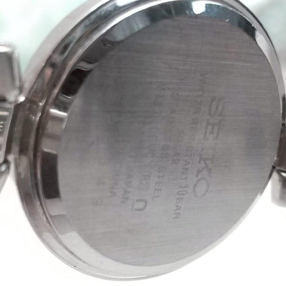 Seiko Roman Analog Quartz Women Working Item Watch Pink Dial