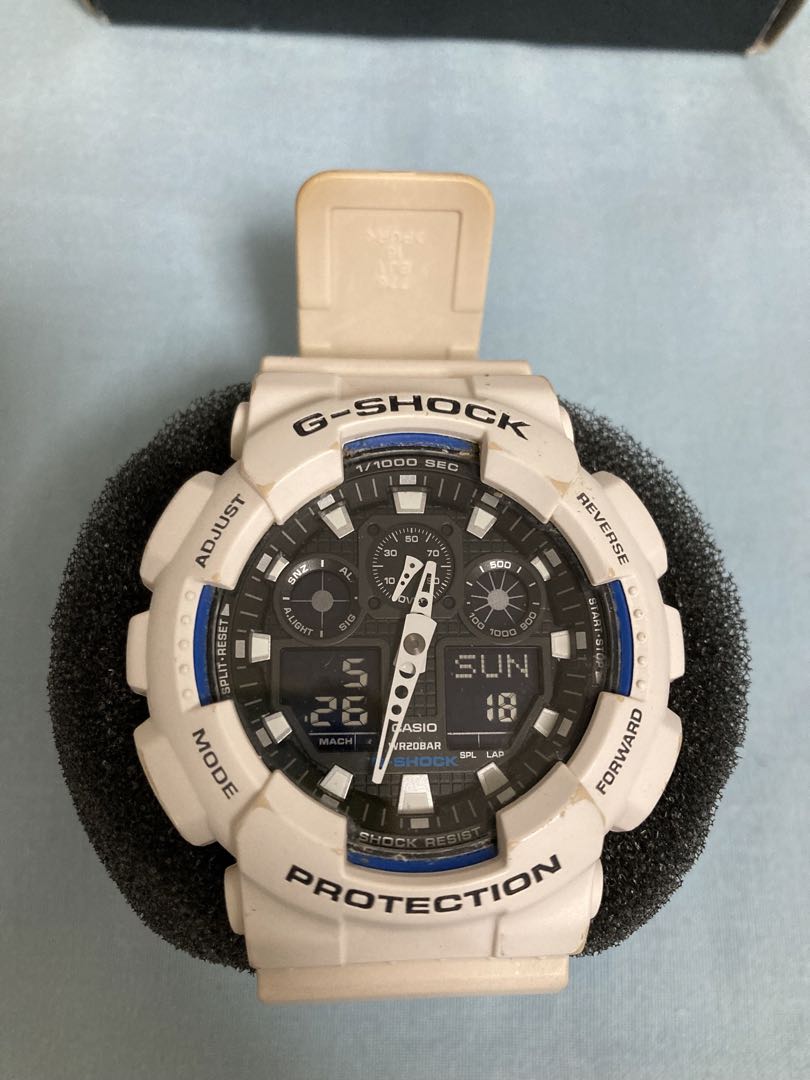 G-Shock GA GA-100B-7ACR Digital-Analog Quartz Men -100B-7Acr