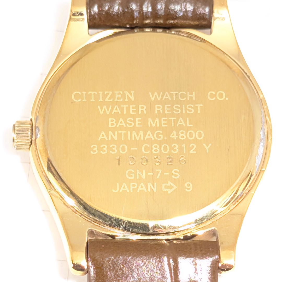 Citizen EXCEED Analog Quartz Women Battery & Band Replaced Working Item