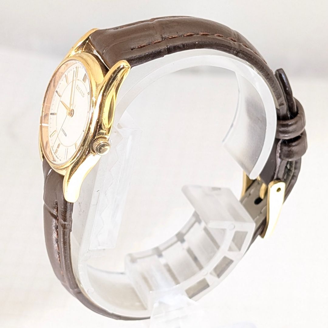 Citizen EXCEED Analog Quartz Women Battery & Band Replaced Working Item