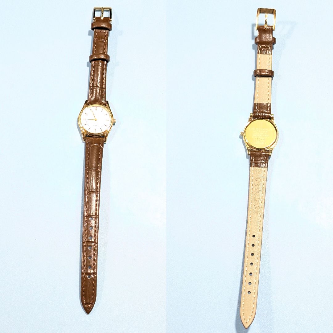 Citizen EXCEED Analog Quartz Women Battery & Band Replaced Working Item