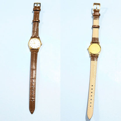 Citizen EXCEED Analog Quartz Women Battery & Band Replaced Working Item