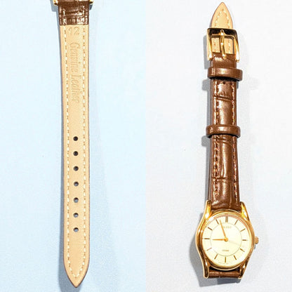 Citizen EXCEED Analog Quartz Women Battery & Band Replaced Working Item