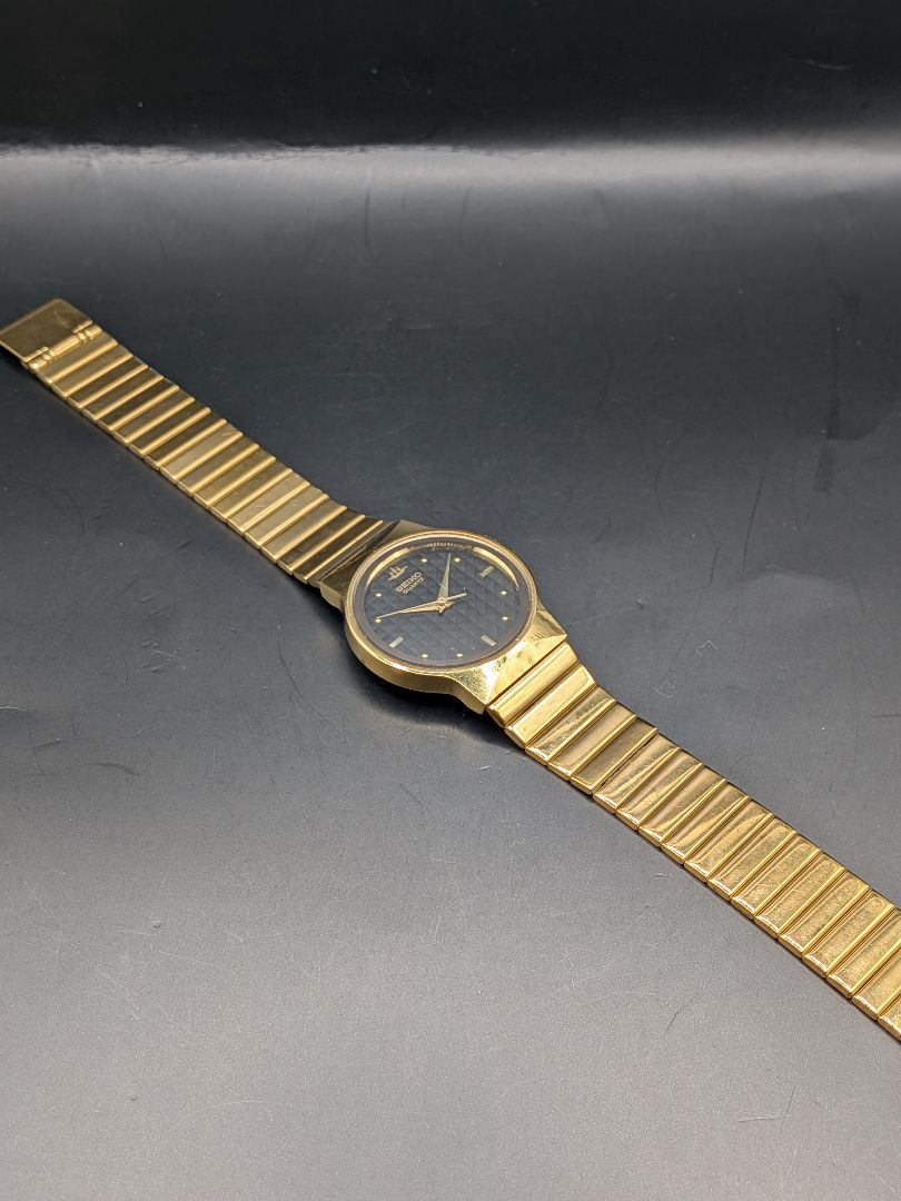Seiko Galaxy 5Y91-609A Analog Quartz Men Relatively Beautiful Galaxy Battery & Gasket Replaced