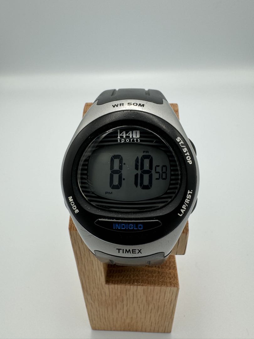 TIMEX 1440 Sports Digital Watch Black x Grey