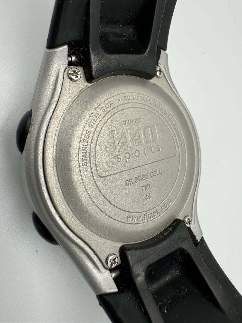 TIMEX 1440 Sports Digital Watch Black x Grey