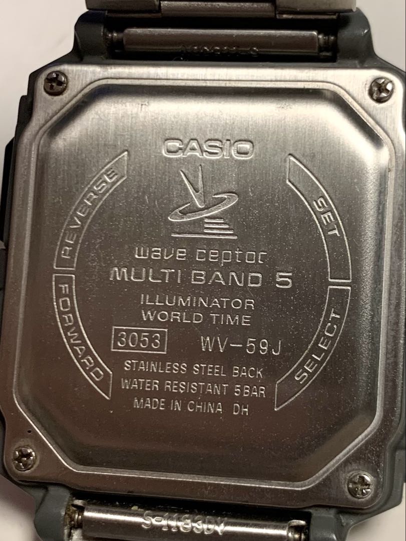 Casio Wave Ceptor WV-59J Digital Quartz Men