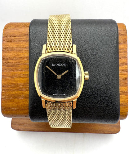Sandoz Analog Mechanical (Manual) Women Manual Winding Watch Women'S For Parts