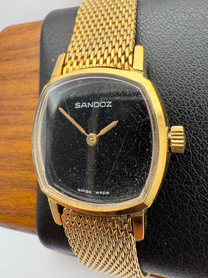 Sandoz Analog Mechanical (Manual) Women Manual Winding Watch Women'S For Parts