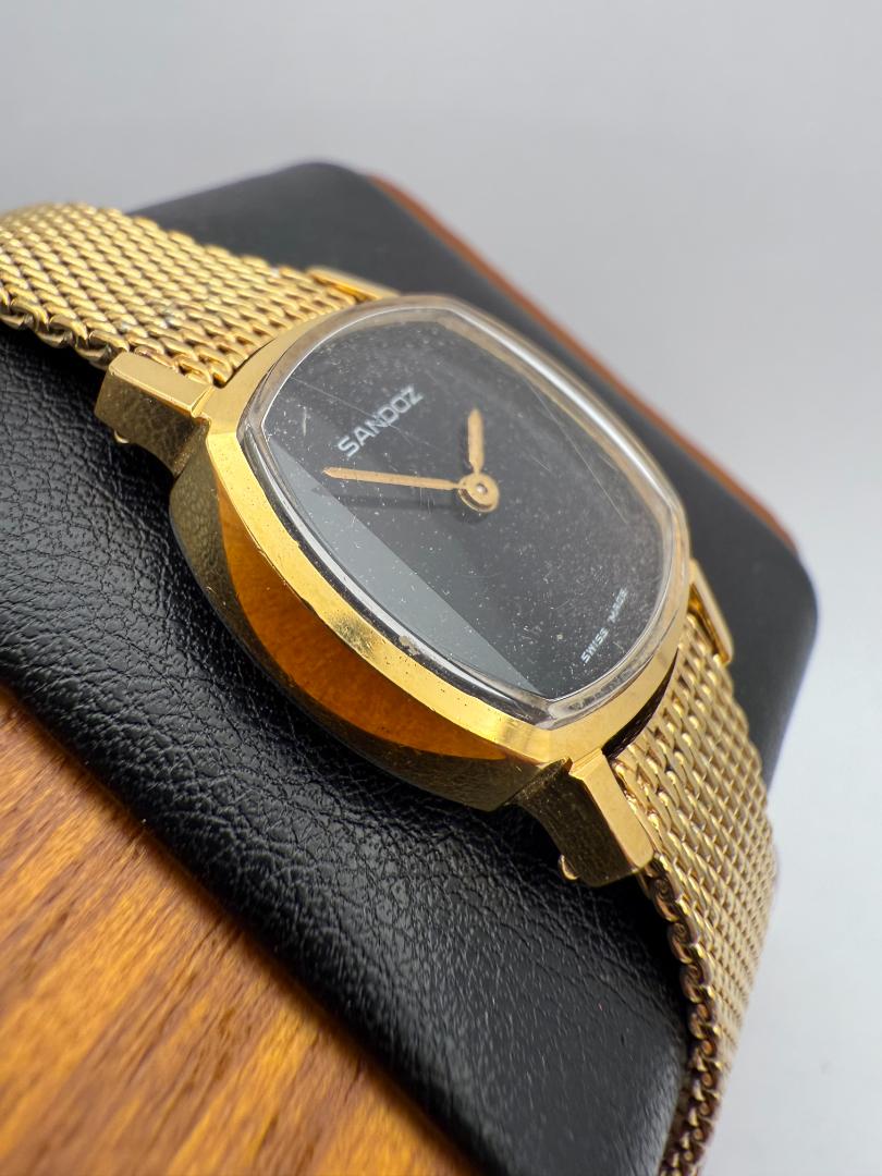 Sandoz Analog Mechanical (Manual) Women Manual Winding Watch Women'S For Parts