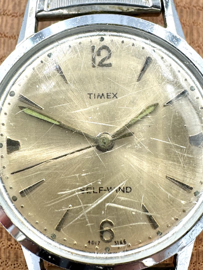 TIMEX SELF WIND Automatic Watch FOR PARTS