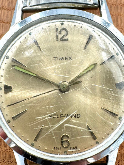 TIMEX SELF WIND Automatic Watch FOR PARTS