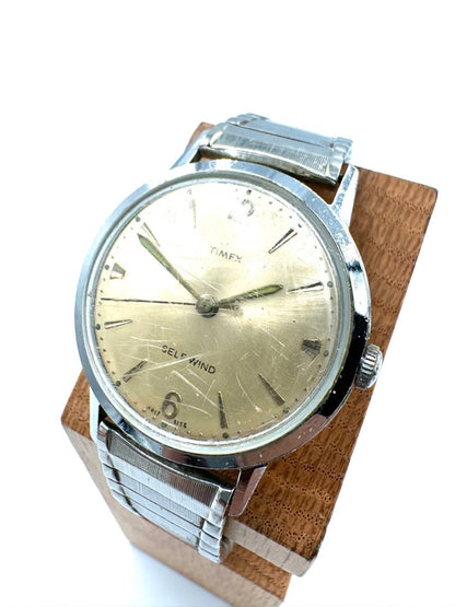 TIMEX SELF WIND Automatic Watch FOR PARTS