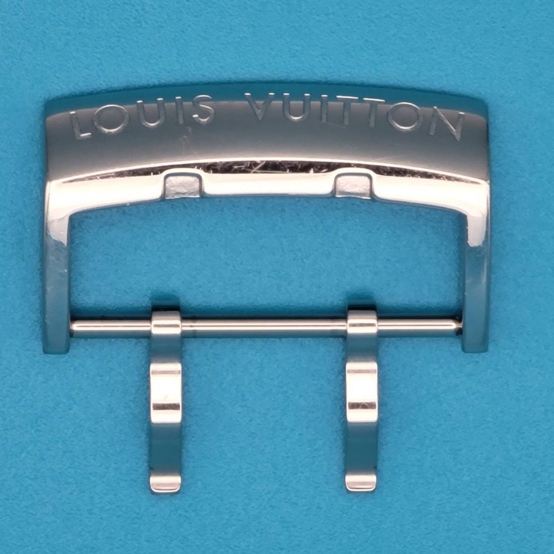 Analog Quartz Men Men Louis Vuitton Genuine Buckle 24Mm Silver Tone
