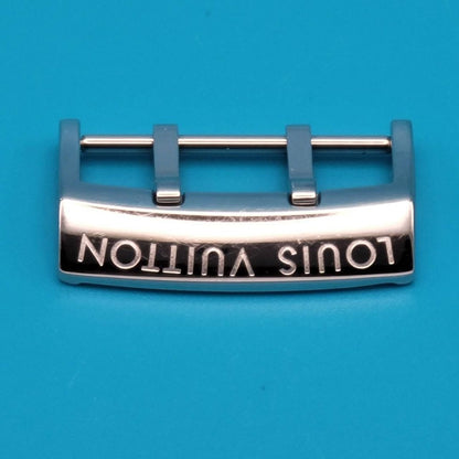 Analog Quartz Men Men Louis Vuitton Genuine Buckle 24Mm Silver Tone