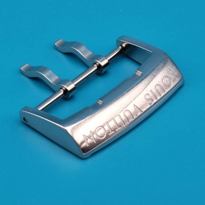 Analog Quartz Men Men Louis Vuitton Genuine Buckle 24Mm Silver Tone