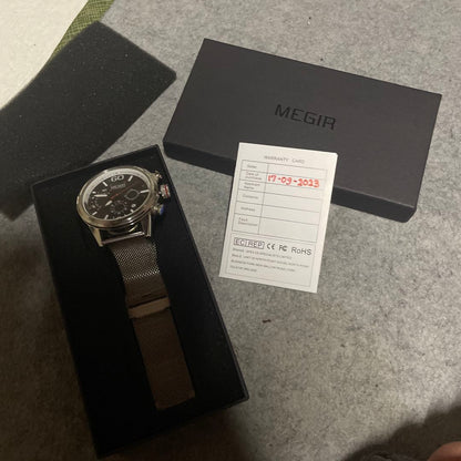 Megir Analog Quartz Men