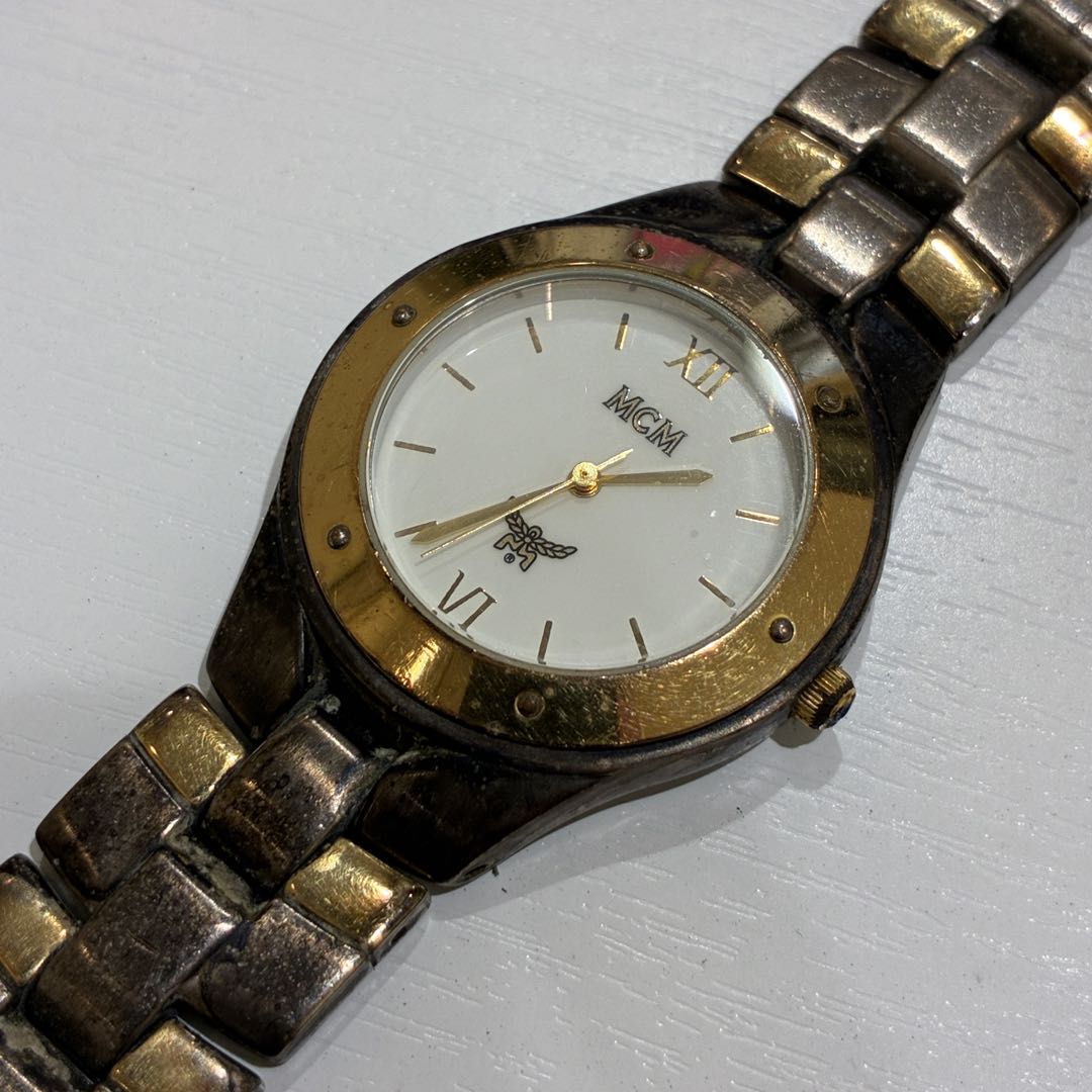 Mcm Analog Quartz Men エムシーエム Menwatch 時計