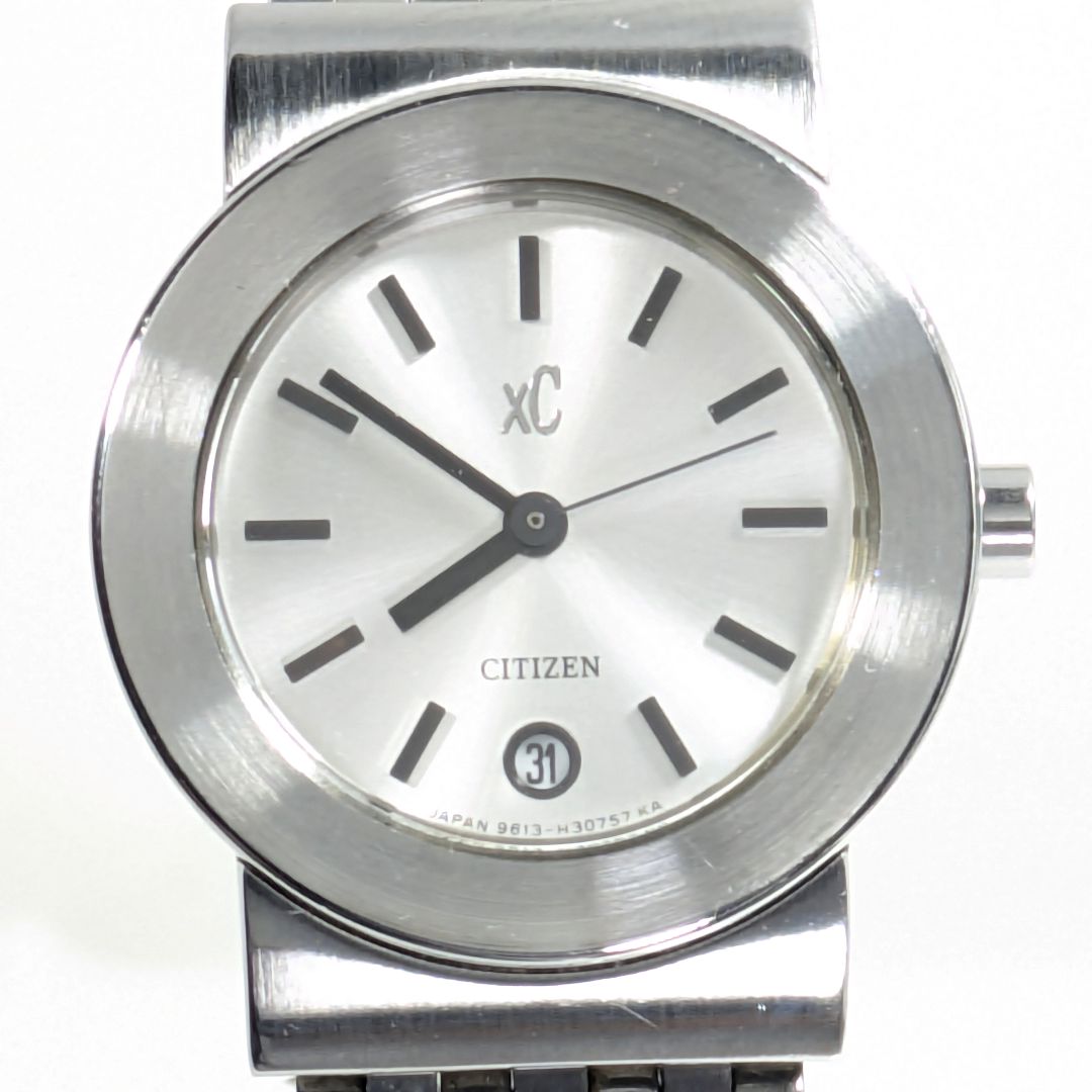 Citizen xC cross-C 9613-H18245 Analog Quartz Women Ｘｃ Battery Replaced Working Item