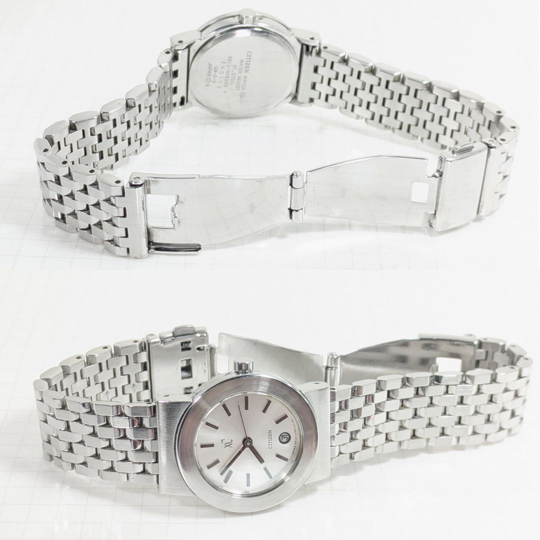 Citizen xC cross-C 9613-H18245 Analog Quartz Women Ｘｃ Battery Replaced Working Item