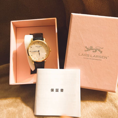 Lars Larsen LW44 LL144GWBLL Analog Quartz Women