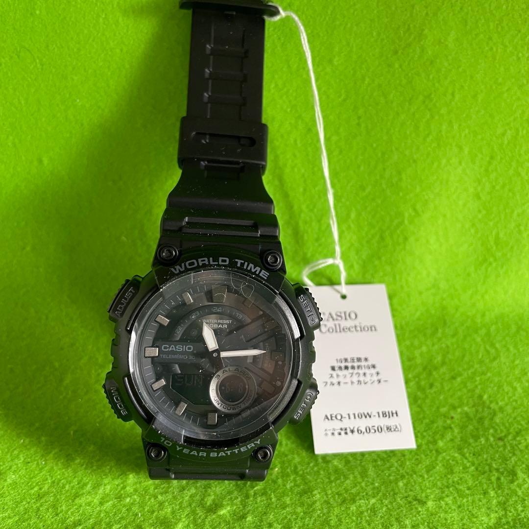 Casio AEQ-110W-1BJH Digital Quartz Men