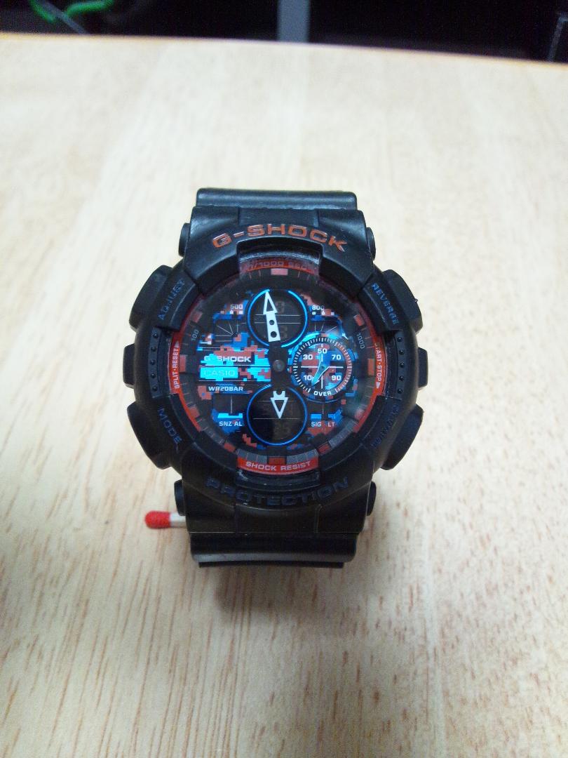 G-Shock GA GA-140CT Digital-Analog Quartz Men -140Ct