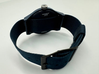 TIMEX Quartz Watch Blue Second Hand