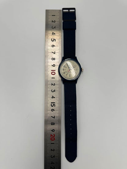 TIMEX Quartz Watch Blue Second Hand