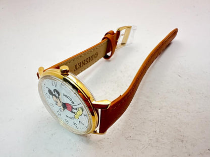 Disney mickey Analog Quartz Men Mouse Watch Men'S Unused