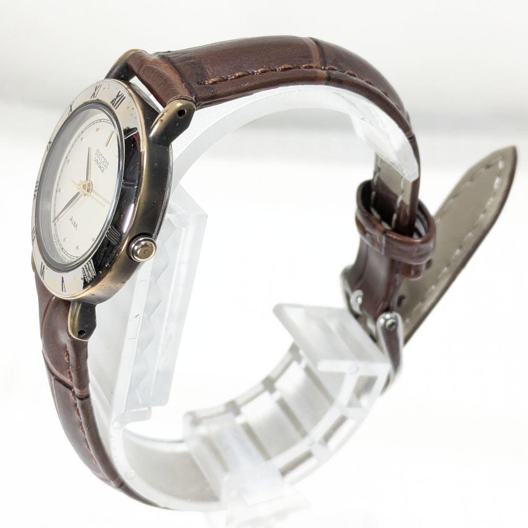 Seiko Alba Success SUCCESS Analog Quartz Women Battery & Band Replaced Working Item