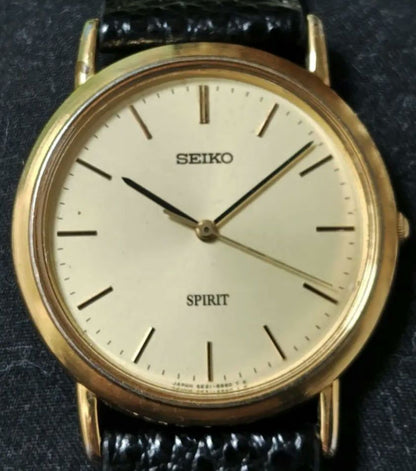 Seiko Spirit 5E21-6000 Analog Quartz Men