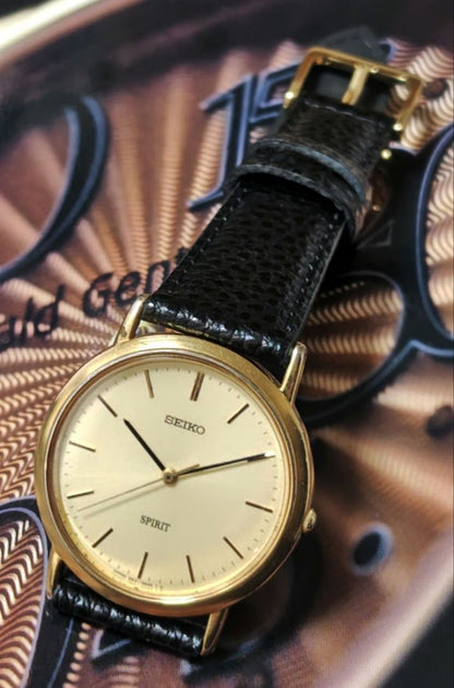 Seiko Spirit 5E21-6000 Analog Quartz Men