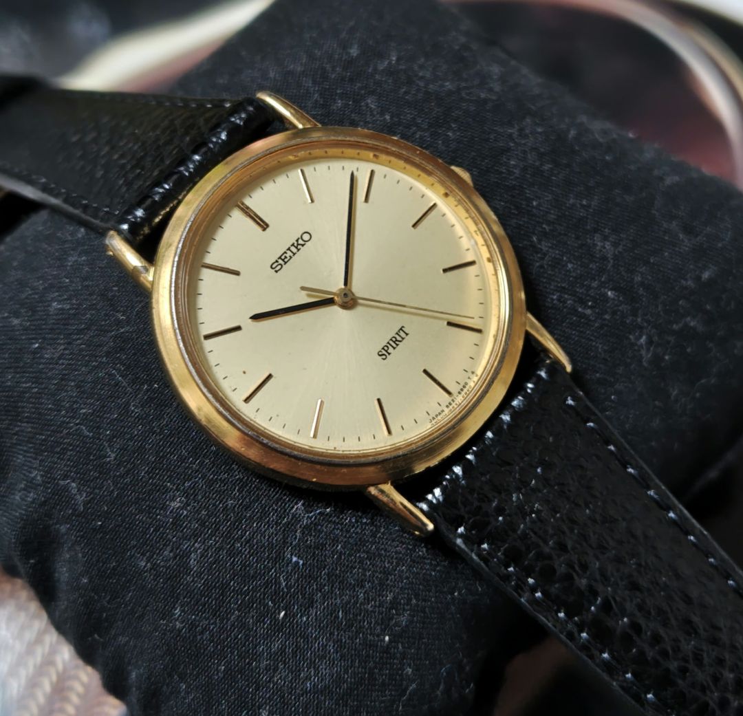 Seiko Spirit 5E21-6000 Analog Quartz Men