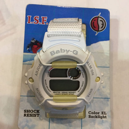 Casio Baby-G Digital Quartz Men ジーショック Used 電池切れ Bg-340Is-7T Ｉｓｆ