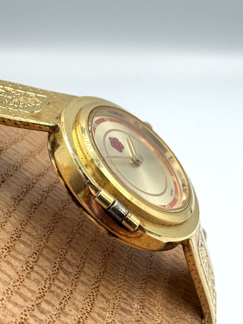 A Royal Welcome To Princess Diana 1986 22kgp Analog Quartz Women For 22Kgp Commemorative Watch Parts