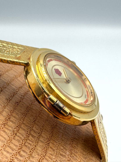A Royal Welcome To Princess Diana 1986 22kgp Analog Quartz Women For 22Kgp Commemorative Watch Parts