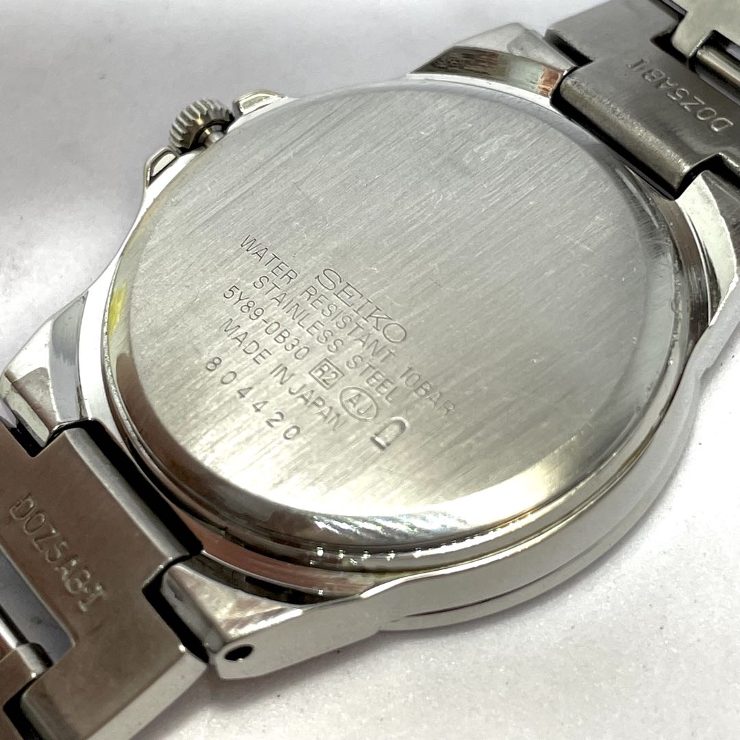 Seiko lk/lukia Analog Quartz Women Lukia Day-Date Blue Dial Silver