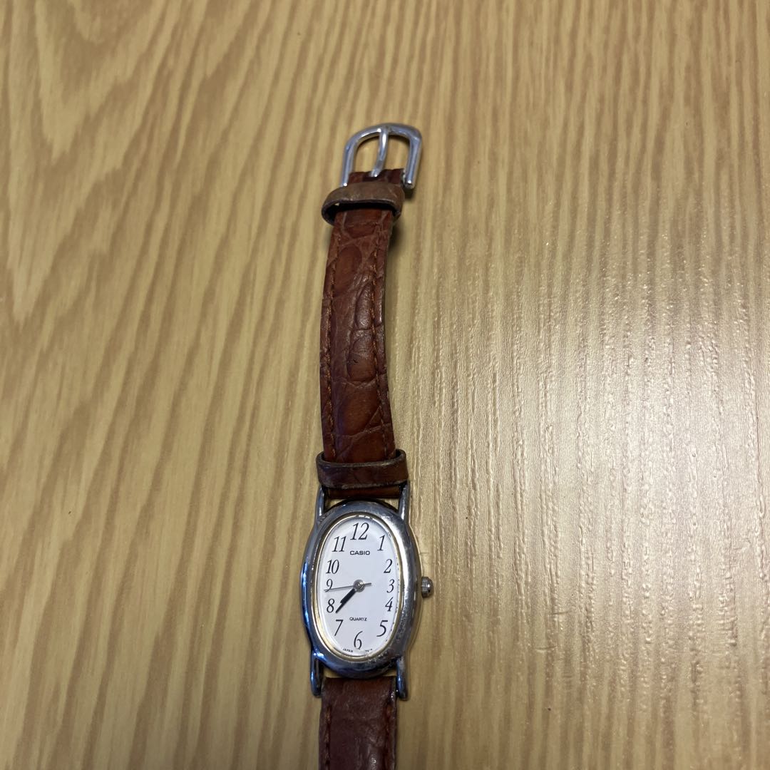 Casio LQ-408 Analog Quartz Women Women'S Wristwatch - Battery Needed, Stainless Steel Back