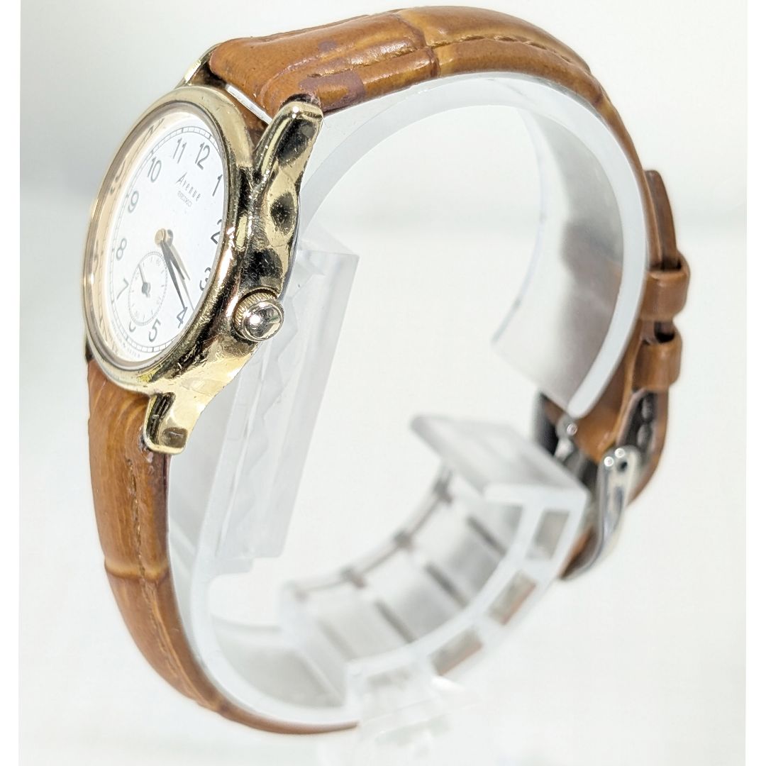Seiko Avenue Analog Quartz Women Avanue Small Seconds Battery & Band Replaced Working Item