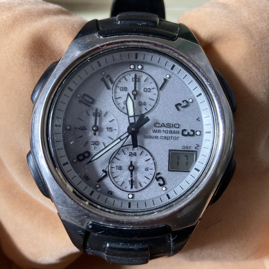 Casio Wave Ceptor WVQ-400 Analog Solar Men