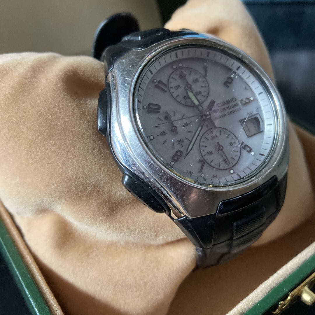 Casio Wave Ceptor WVQ-400 Analog Solar Men