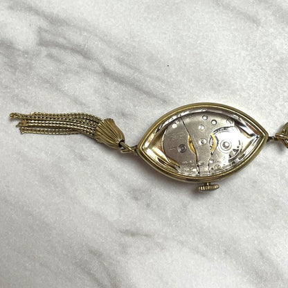 Sheffield T01922 Analog Mechanical (Manual) Women シェフィールド 時計付き ネックレス As-Is [For Parts / Junk]
