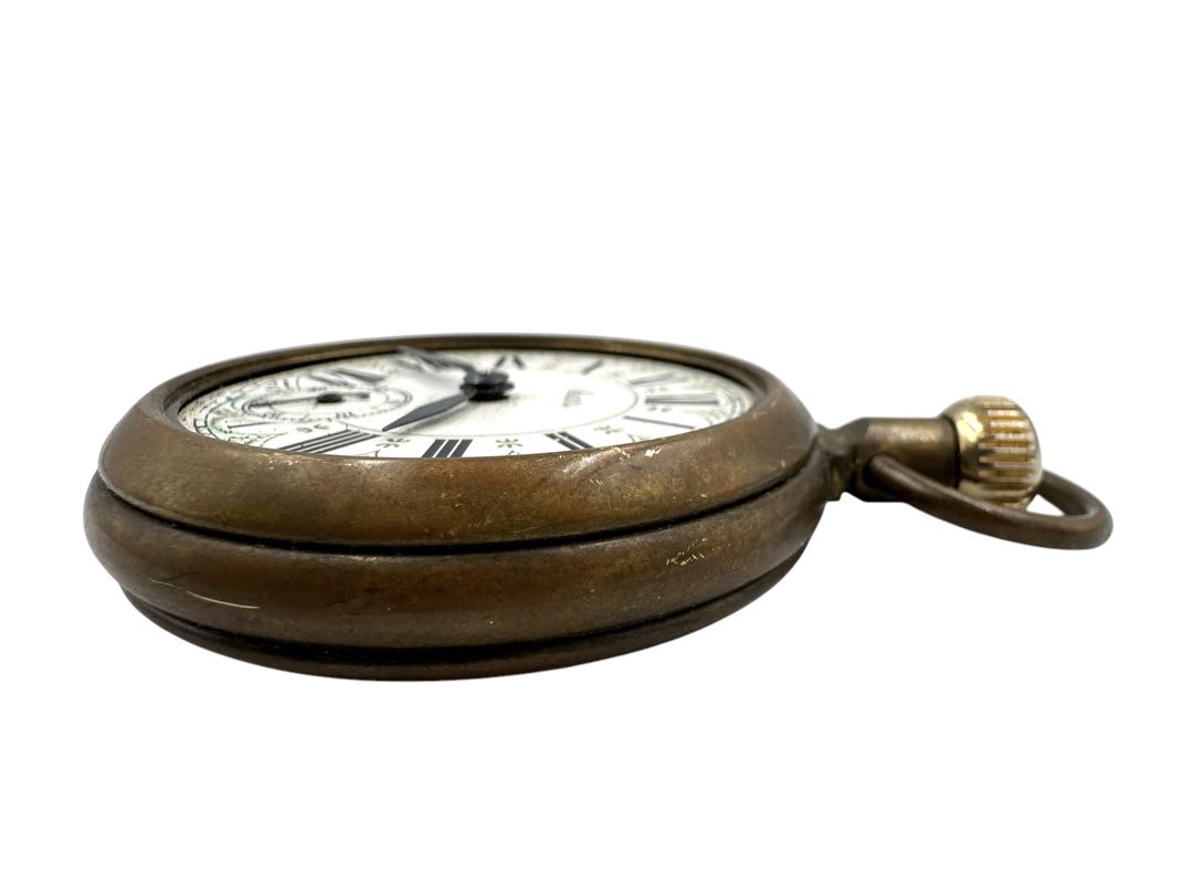 Sears Analog Mechanical (Manual) Men Pocket Watch Manual Winding For Parts