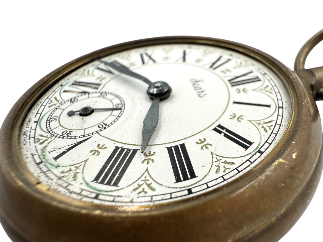 Sears Analog Mechanical (Manual) Men Pocket Watch Manual Winding For Parts