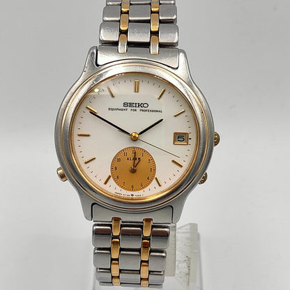 Seiko Five 5T32-7A00 Analog Quartz Men Menwatch Operation Unconfirmed B10621 For Parts / Junk